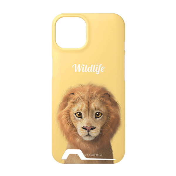 Lager the Lion Simple Under Card Hard Case