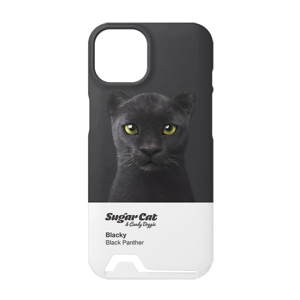 Blacky the Black Panther Colorchip Under Card Hard Case