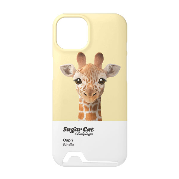 Capri the Giraffe Colorchip Under Card Hard Case