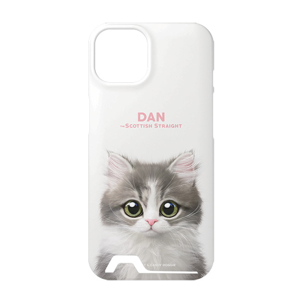 Dan the Kitten Under Card Hard Case
