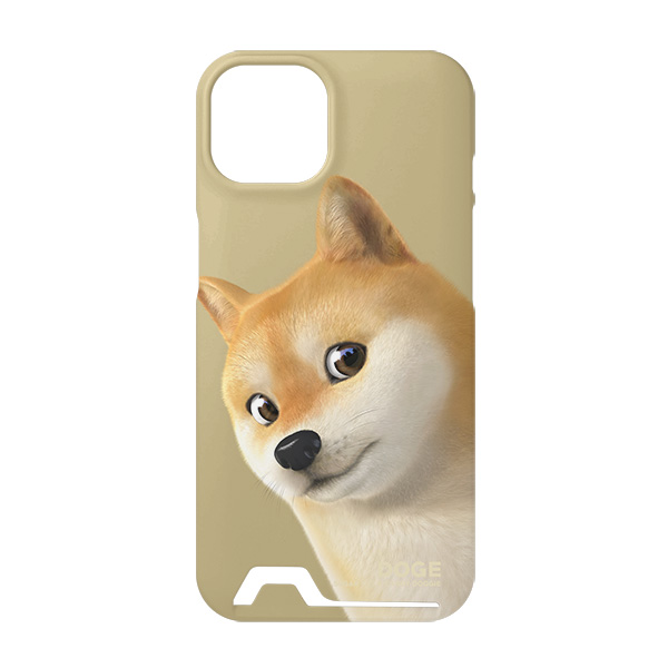 Doge the Shiba Inu (GOLD ver.) Peekaboo Under Card Hard Case