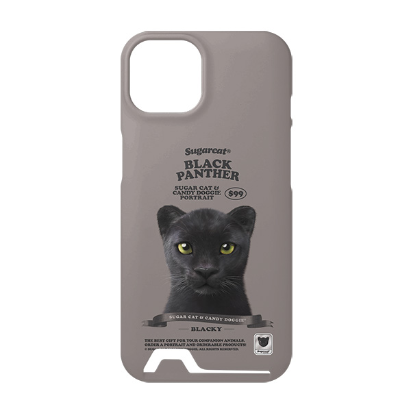 Blacky the Black Panther New Retro Under Card Hard Case