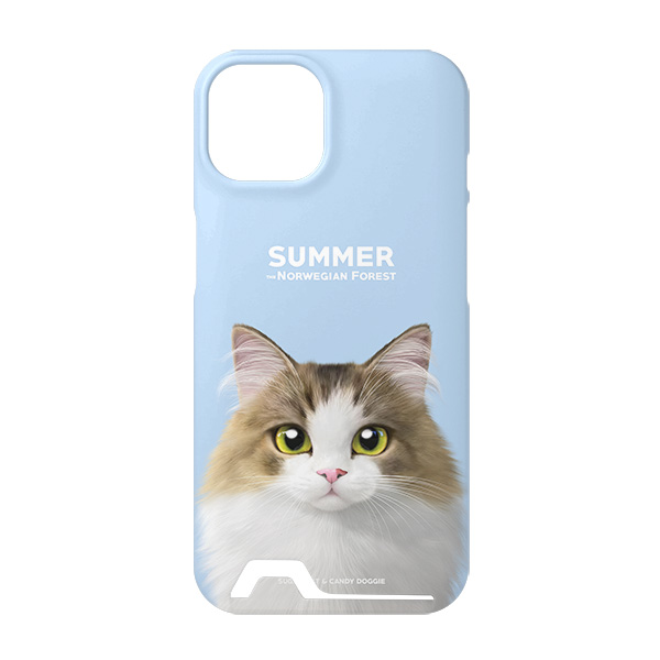 Summer the Norwegian Froest Under Card Hard Case
