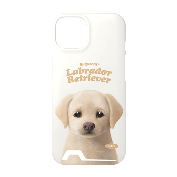 Butter the Labrador Retriever Type Under Card Hard Case