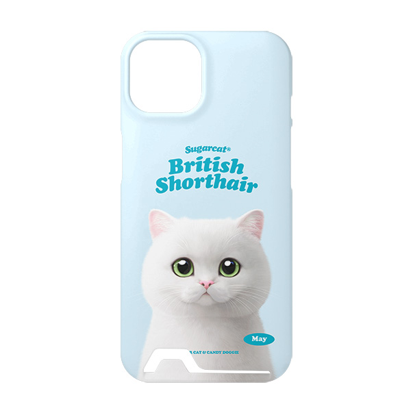 May the British Shorthair Type Under Card Hard Case