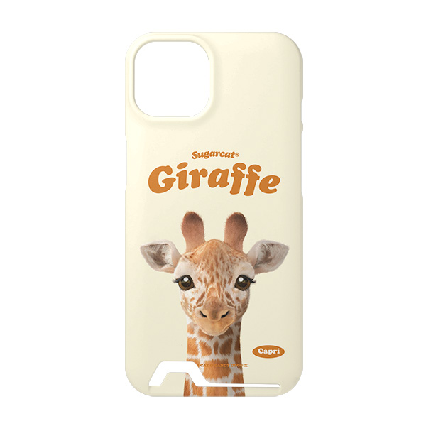 Capri the Giraffe Type Under Card Hard Case