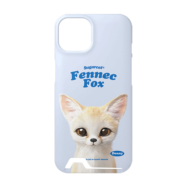 Denny the Fennec fox Type Under Card Hard Case