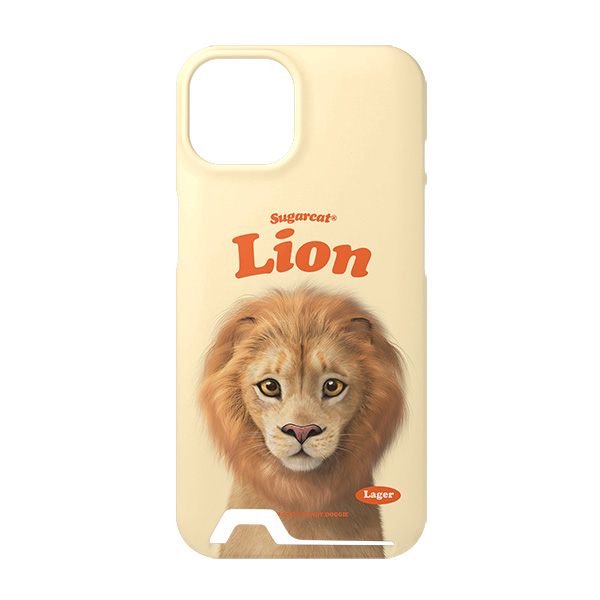 Lager the Lion Type Under Card Hard Case