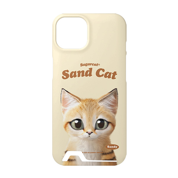 Sandy the Sand cat Type Under Card Hard Case
