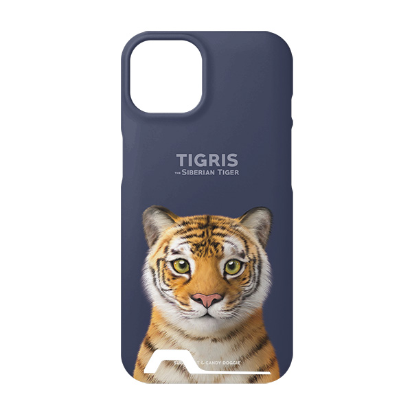 Tigris the Siberian Tiger Under Card Hard Case