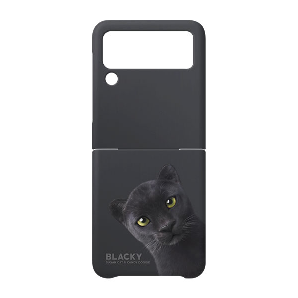 Blacky the Black Panther Peekaboo Hard Case for ZFLIP series