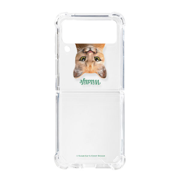 Porong the Puma Simple Shockproof Gelhard Case for ZFLIP series
