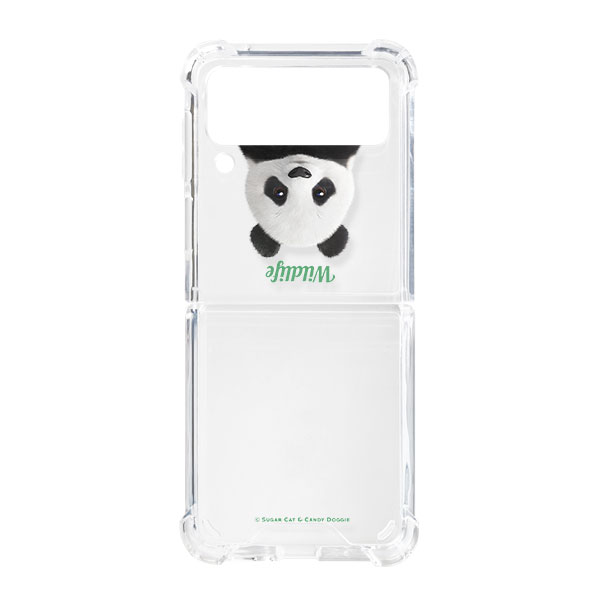 Pang the Giant Panda Simple Shockproof Gelhard Case for ZFLIP series