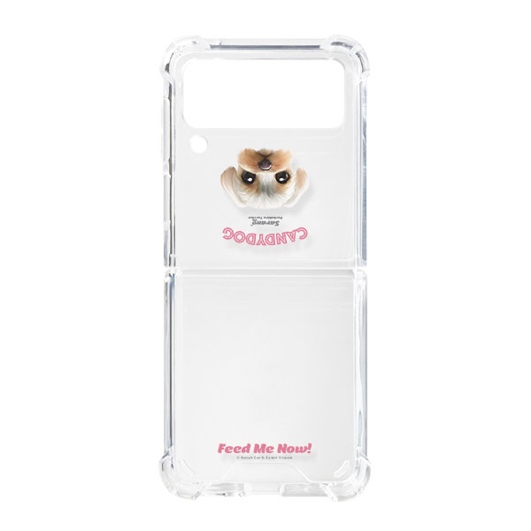 Sarang the Yorkshire Terrier Feed Me Shockproof Gelhard Case for ZFLIP series