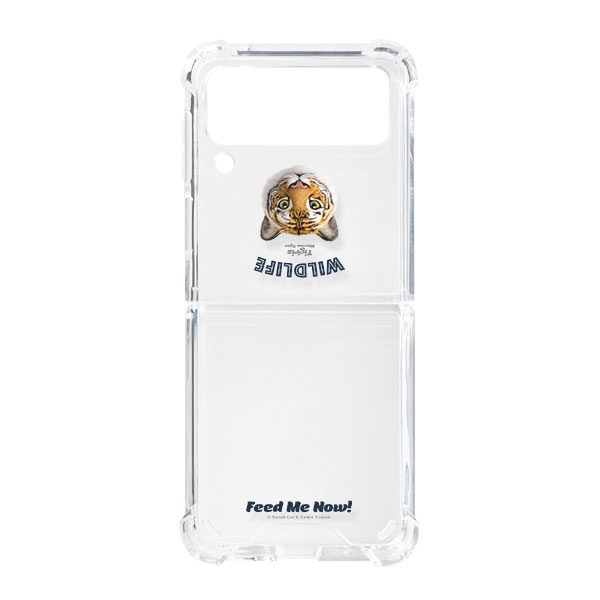 Tigris the Siberian Tiger Feed Me Shockproof Gelhard Case for ZFLIP series