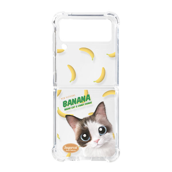 Tino’s Banana New Patterns Shockproof Gelhard Case for ZFLIP series