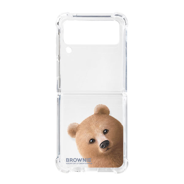 Brownie the Bear Peekaboo Shockproof Gelhard Case for ZFLIP series