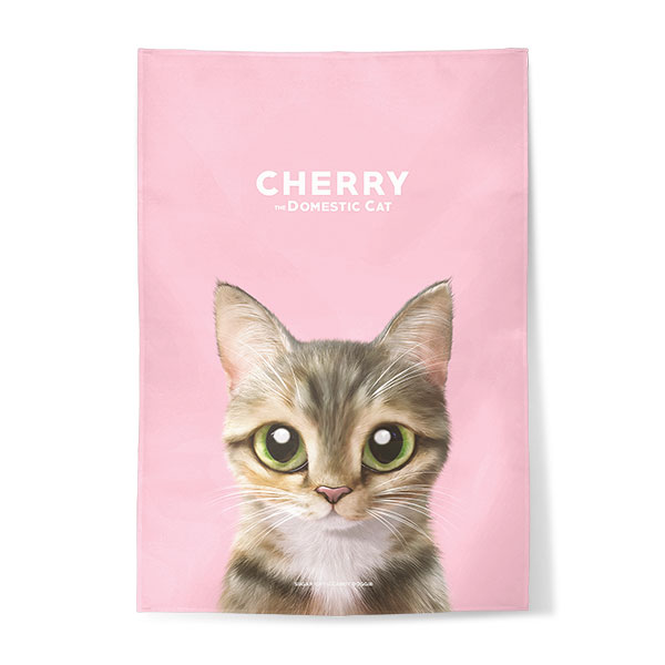 Cherry Fabric Poster