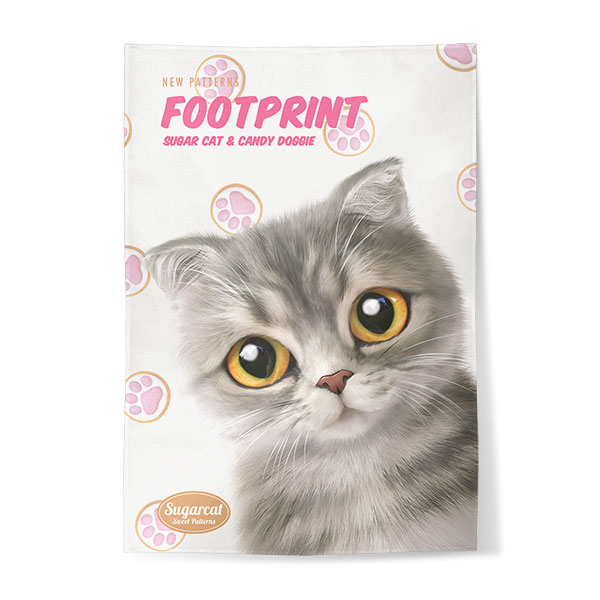 Rion’s Footprint Cookie New Patterns Fabric Poster