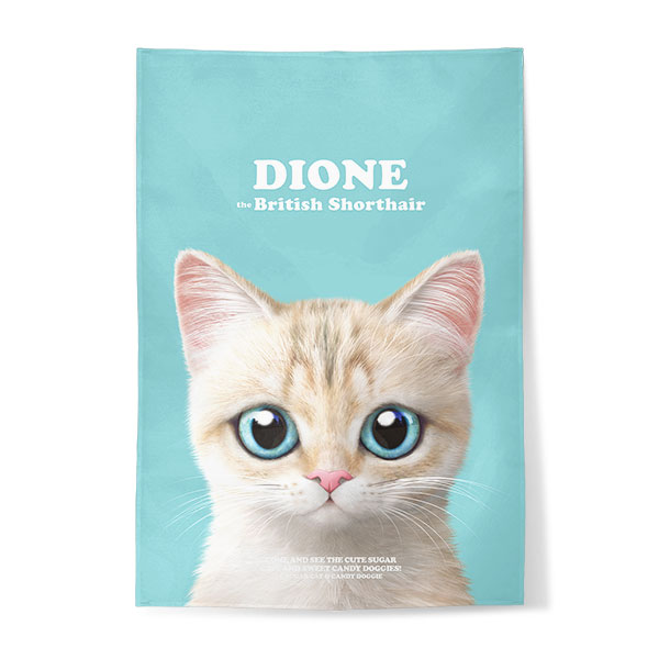 Dione Retro Fabric Poster