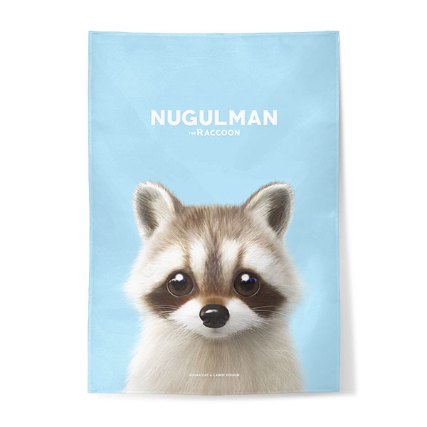 Nugulman the Raccoon Fabric Poster