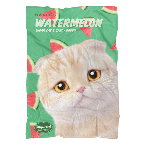 Achi’s Watermelon New Patterns Fleece Blanket