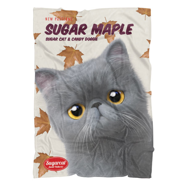 Maron’s Sugar Maple New Patterns Fleece Blanket