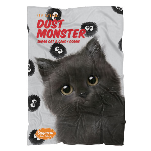 Reo the Kitten&#039;s Dust Monster New Patterns Fleece Blanket
