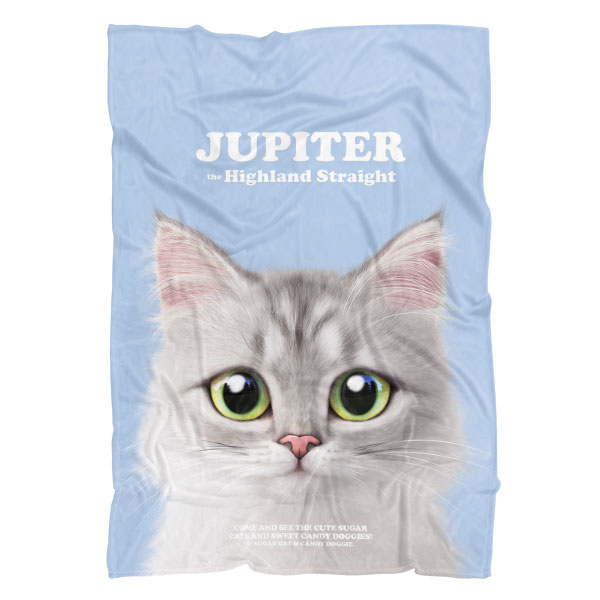 Jupiter Retro Fleece Blanket