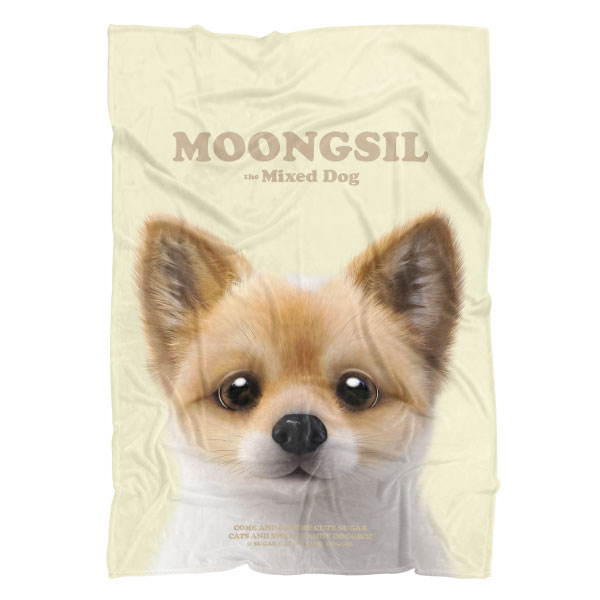 Moongsil Retro Fleece Blanket