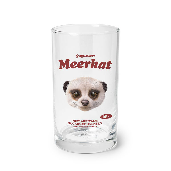 Mia the Meerkat TypeFace Cool Glass