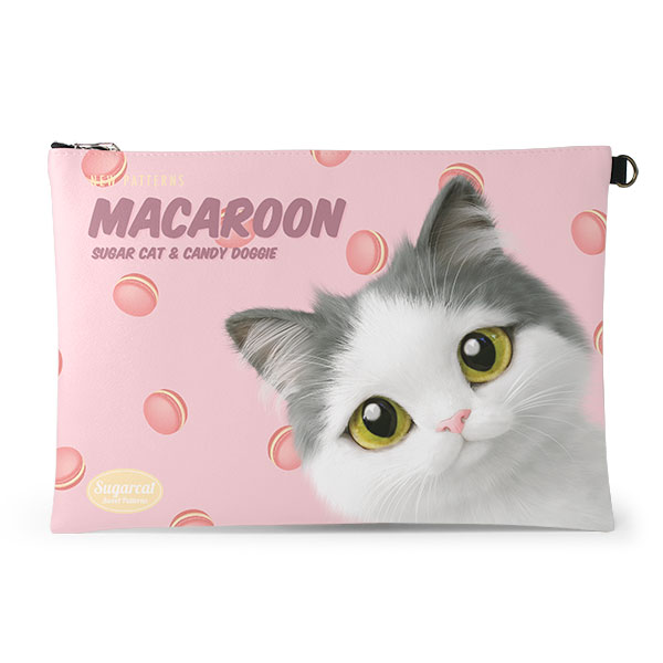 Dal’s Macaroon New Patterns Leather Clutch (Flat)