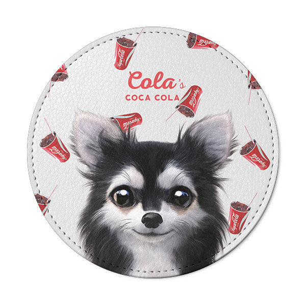 Cola’s Cocacola Leather Coaster