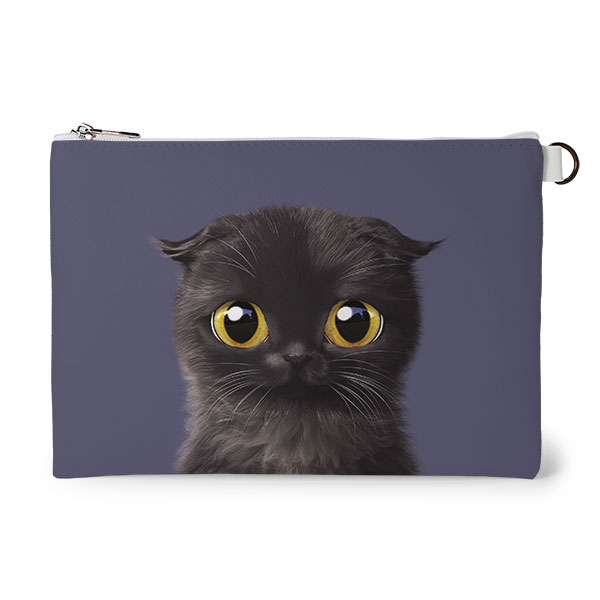 Gimo Leather Flat Pouch