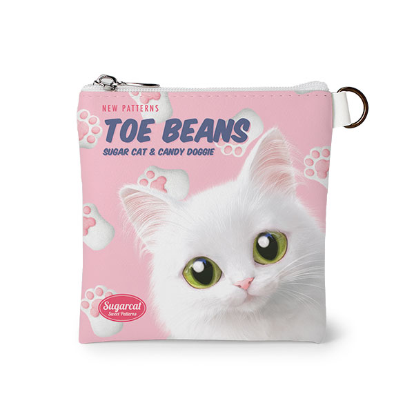 Ria’s Toe Beans New Patterns Mini Flat Pouch