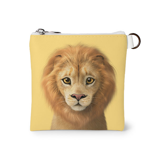 Lager the Lion Mini Flat Pouch