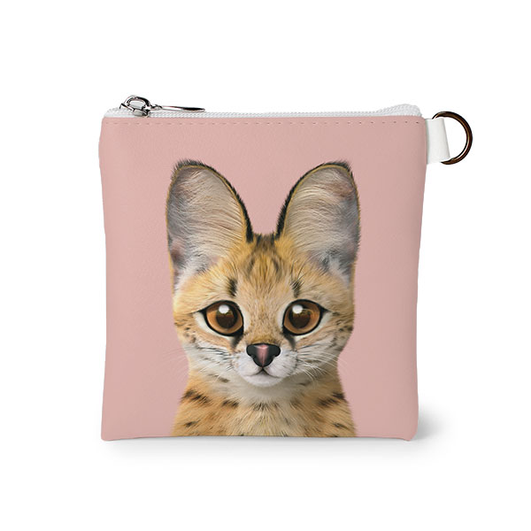 Scarlet the Serval Mini Flat Pouch