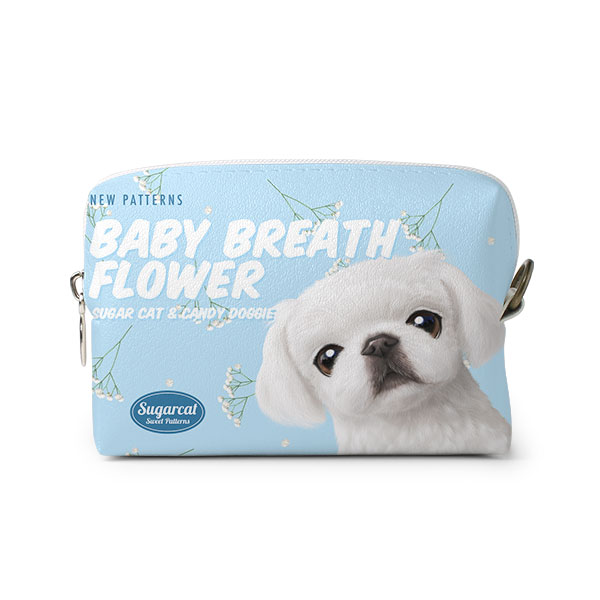 Happy’s Baby Breath Flower New Patterns Mini Volume Pouch