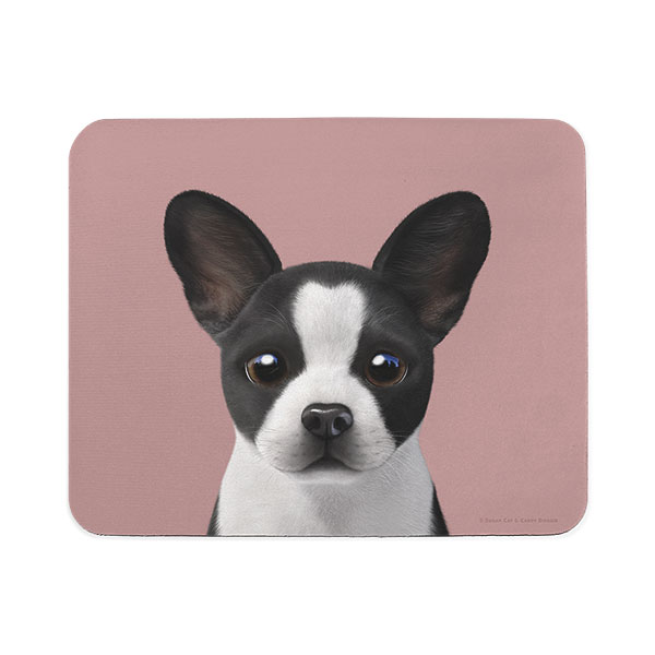 Franky the French Bulldog Mouse Pad