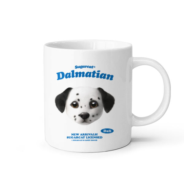 Dali the Dalmatian TypeFace Mug