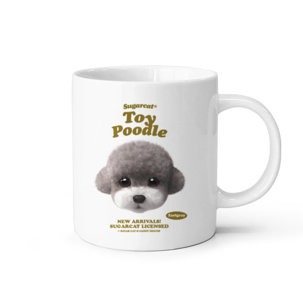 Earlgray the Poodle TypeFace Mug