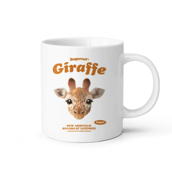 Capri the Giraffe TypeFace Mug
