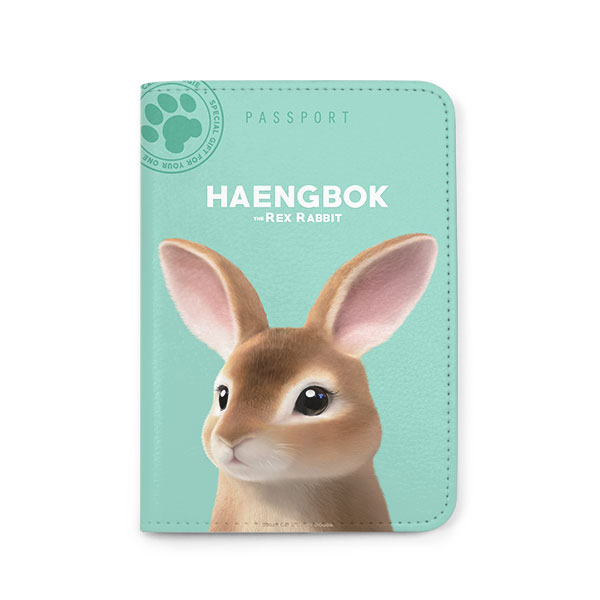 Haengbok the Rex Rabbit Passport Case