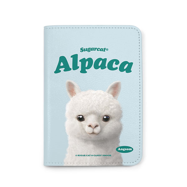 Angsom the Alpaca Type Passport Case