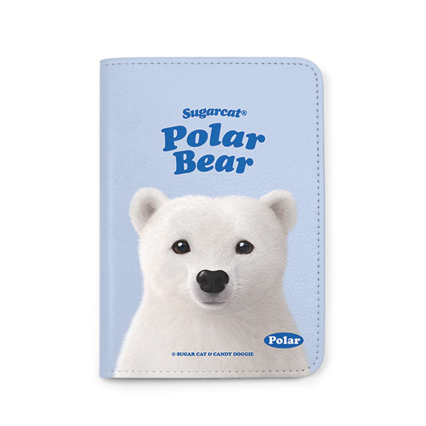 Polar the Polar Bear Type Passport Case