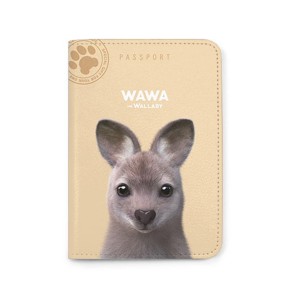 Wawa the Wallaby Passport Case