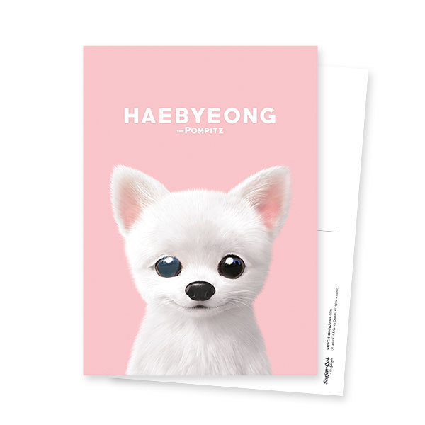 Haebyeong the Pompiz Postcard