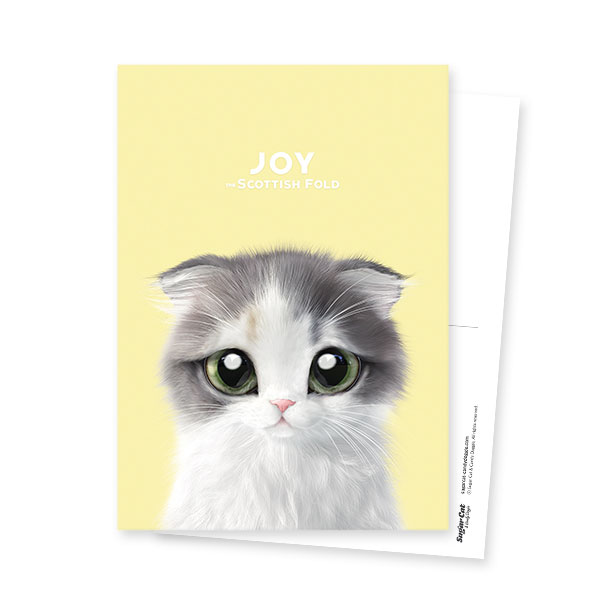 Joy the Kitten Postcard