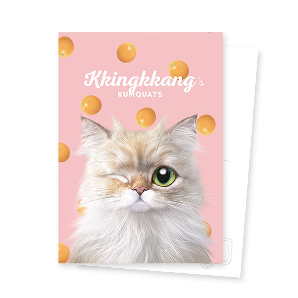 Kkingkkang’s Kumquats Postcard
