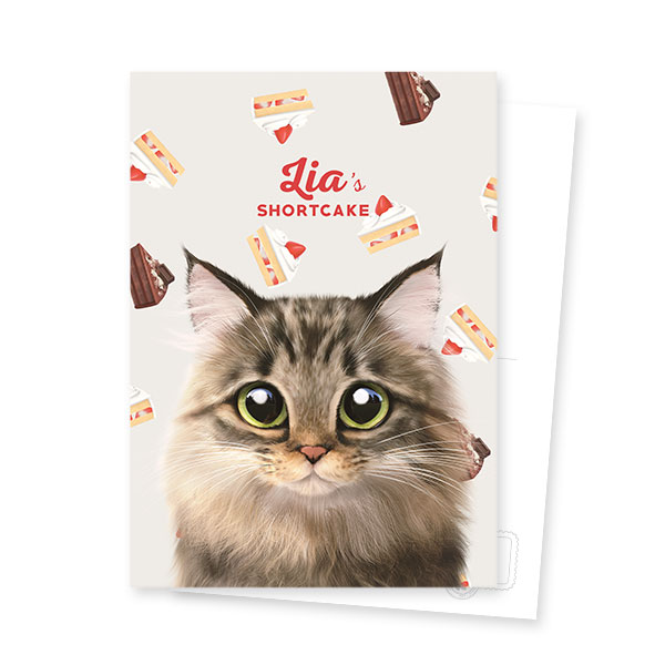 Lia’s Shortcake Postcard